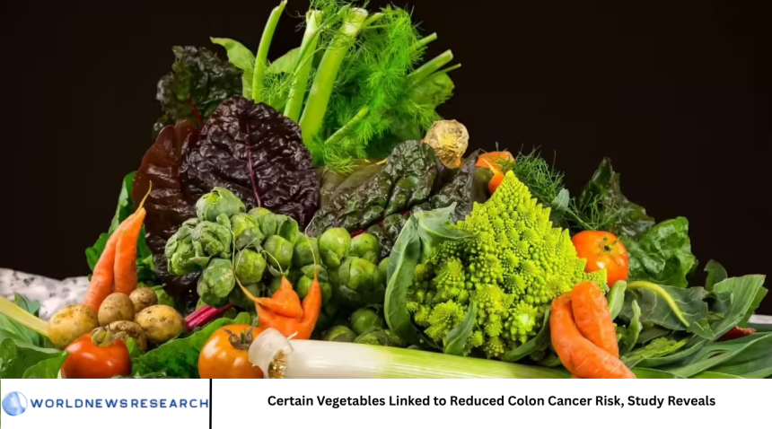 Certain Vegetables Linked to Reduced Colon Cancer Risk, Study Reveals