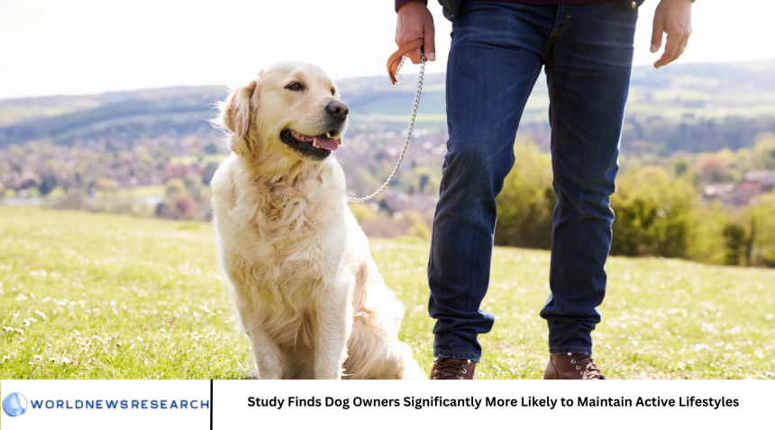 Study Finds Dog Owners Significantly More Likely to Maintain Active Lifestyles