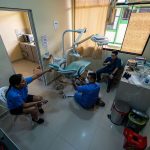 Advanced medical technology in a clinical setting